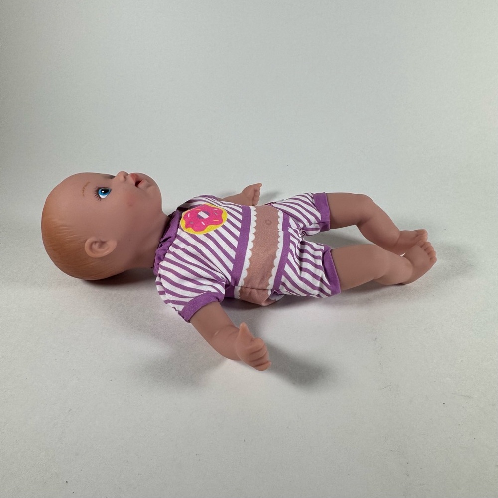 Charisma Brands Adora Baby Doll Splashtime Foam Beads 8" 2019 Purple Striped - Picture 5 of 11